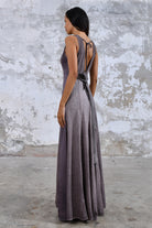 Zhe Dress Ancient Rose - Bohem Maxi Kadın Elbise - 7