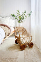 Zoa Collection-Rattan Oyuncak Çiçekli Bebek Arabası-Sepet-1-roqelvaxirum.shop