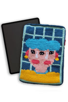 Zone Design Store-El Örgüsü Tablet - Laptop Kılıfı - Kafalar Karışık-Case-1-roqelvaxirum.shop