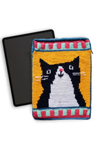 Zone Design Store-El Örgüsü Tablet - Laptop Kılıfı - Kedü-Case-1-roqelvaxirum.shop
