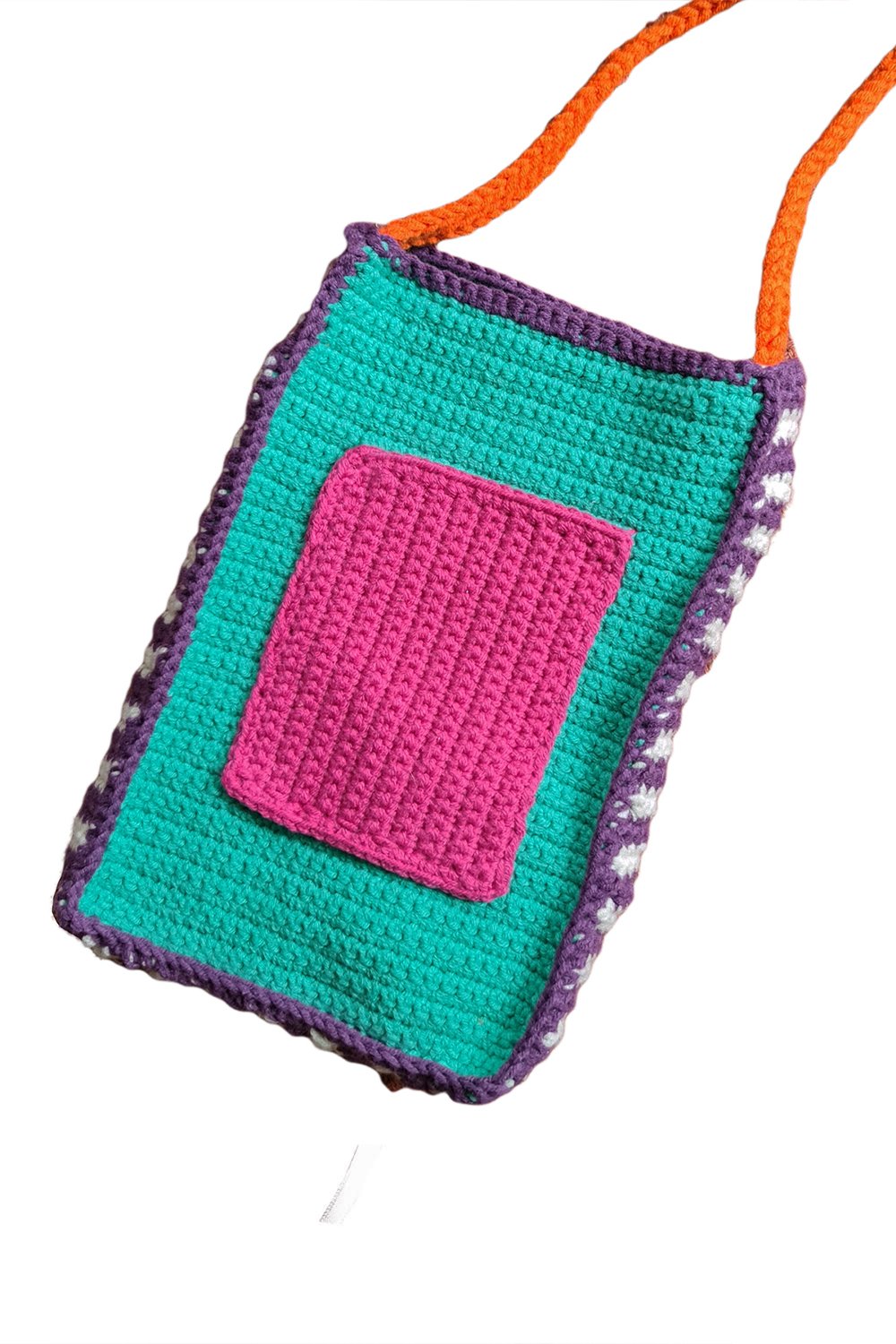 Zone Design Store-El Örgüsü Telefon Çantası - Sarıko-Telefon Çantası-2-roqelvaxirum.shop