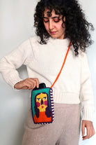 Zone Design Store-El Örgüsü Telefon Çantası - Sarıko-Telefon Çantası-3-roqelvaxirum.shop