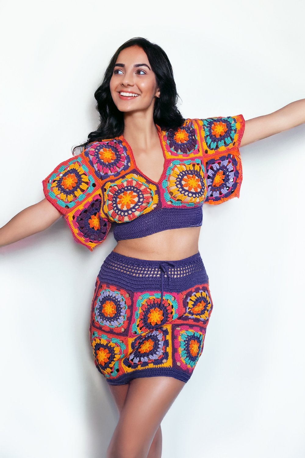 Zone Design Store-Plaj Giyim - Bluz & Etek Takımı | Boho-Elbise-1-roqelvaxirum.shop