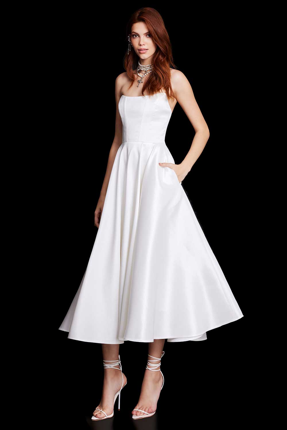 Esotte-Audrey Beyaz Midi Elbise-Elbise-2-roqelvaxirum.shop