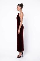 Bordo KadiFe Bodycon MiDi ElbiSe