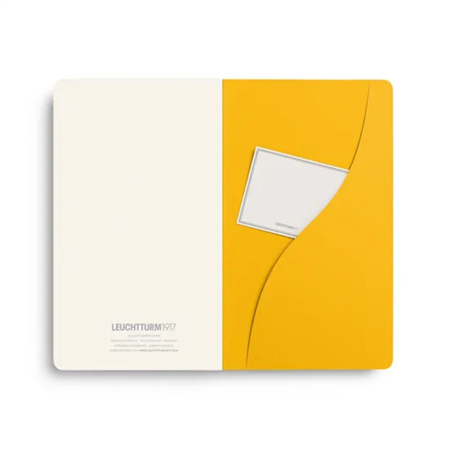 Leuchtturm1917 Jottbook Pur A5 80 Numaralandırılmış Sayfa Düz 3'Lü Paket Defter Sunflower 400690