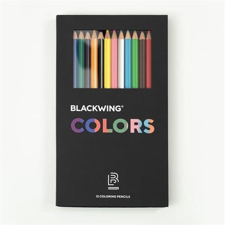 Palomino Blackwing Colors Renkli Ahşap Gövdeli 12'Li Kalem Seti