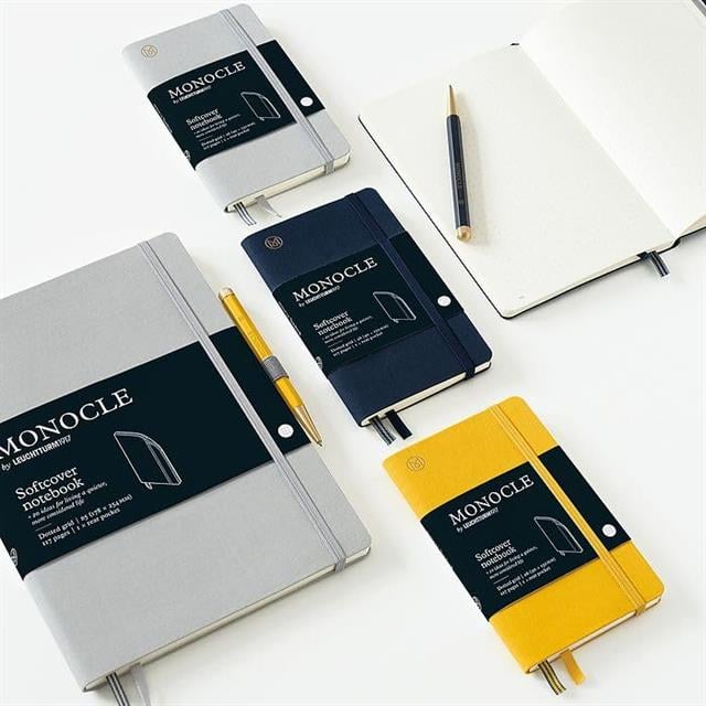 Leuchtturm1917 X Monocle Limited Edition Defter B5, Sert Kapak, 192 Noktalı Sayfa Yellow 363353