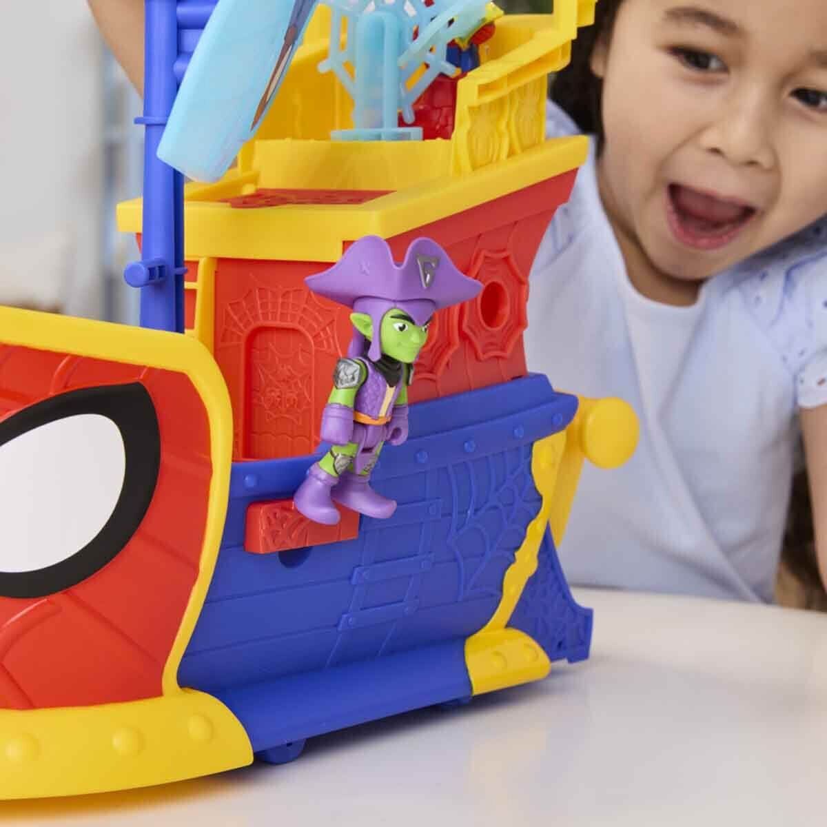 G0666 Spidey Ve İNanılmaz Arkadaşları Webs Ahoy Bubble Ship +3 Yaş