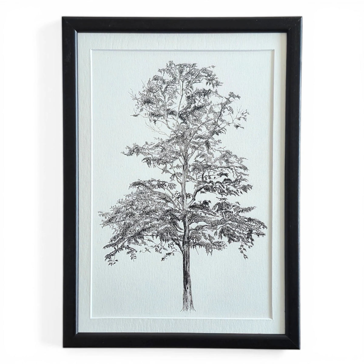 Ağaç Teknik Kalem Fine Art Baskı