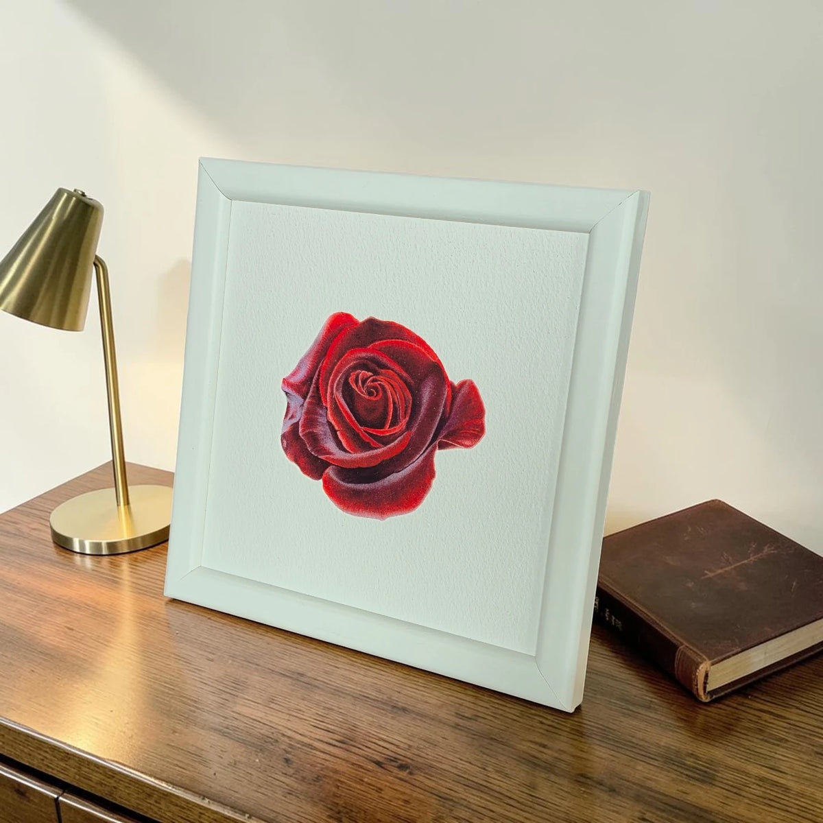 Gül Suluboya Fine Art Baskı