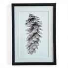 Kozalak Teknik Kalem Fine Art Baskı