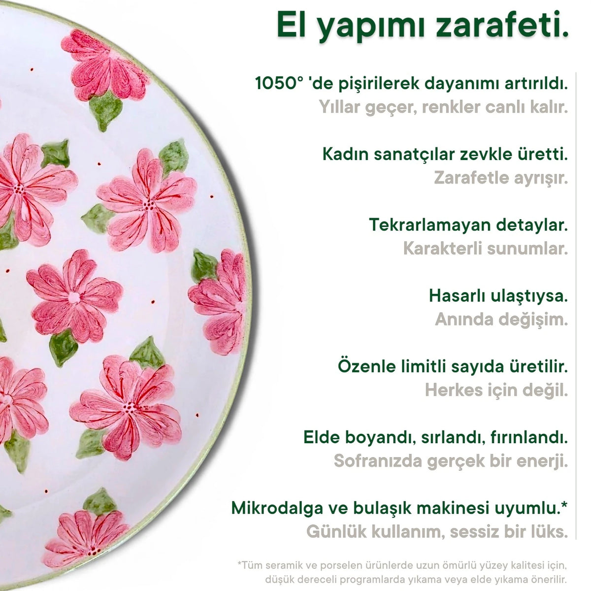 6'Lı Çay Seti Sare