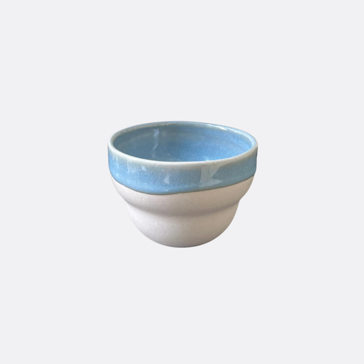 Baby Blue Stoneware Bubble Mug