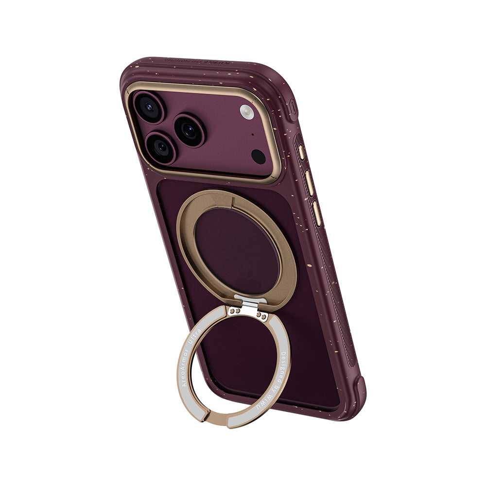 Iphone 18 Pro Aa-203 Aeroarmor Ultra Airbag 360° Standlı Magsafe Uyumlu Kılıf