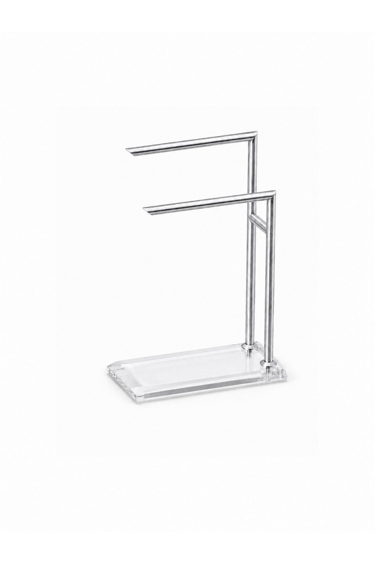 Memonza-Mariva Edge Gümüş Havlu Standı-Havlu Askılığı-4-roqelvaxirum.shop