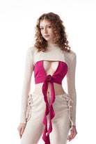 no'design-Balıkçı Yaka Triko Bolero-Top-1-roqelvaxirum.shop