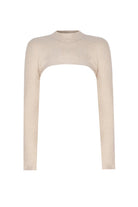 no'design-Balıkçı Yaka Triko Bolero-Top-2-roqelvaxirum.shop