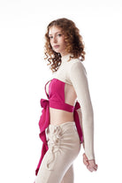 no'design-Balıkçı Yaka Triko Bolero-Top-4-roqelvaxirum.shop