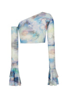 no'design-Baskılı Kolları Fırfırlı Transparan Crop Top-Top-2-roqelvaxirum.shop