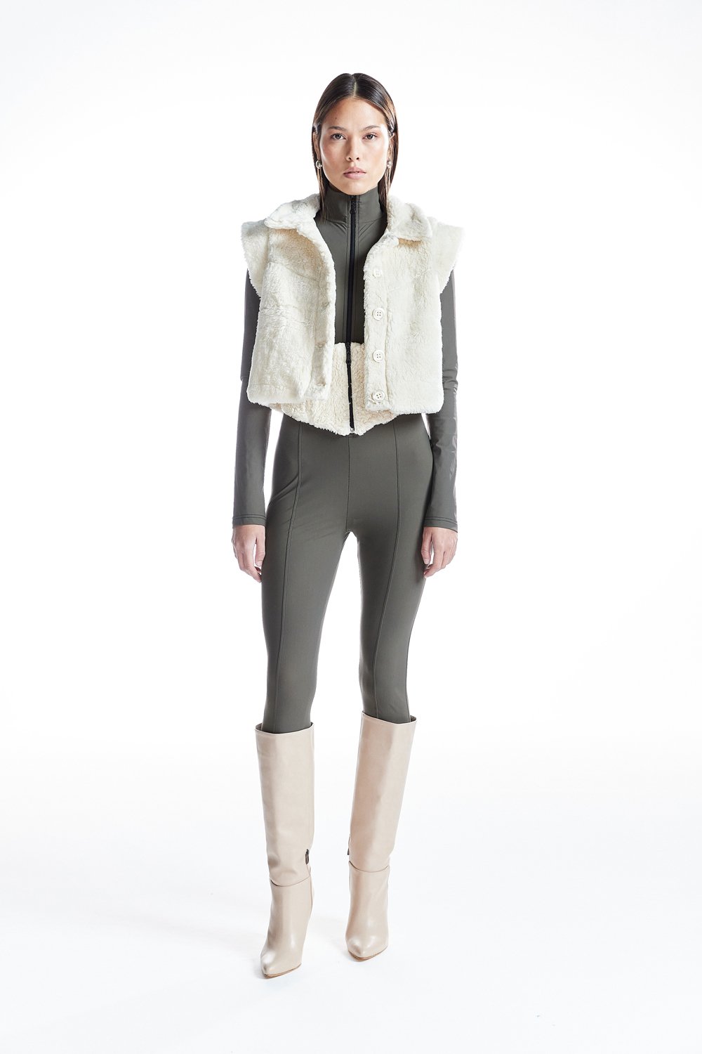 no'design-Düğmeli Overize Crop Yelek-Yelek-1-roqelvaxirum.shop