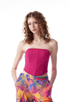 no'design-Fermuarlı Balenli Korse-Top-1-roqelvaxirum.shop