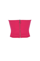 no'design-Fermuarlı Balenli Korse-Top-5-roqelvaxirum.shop
