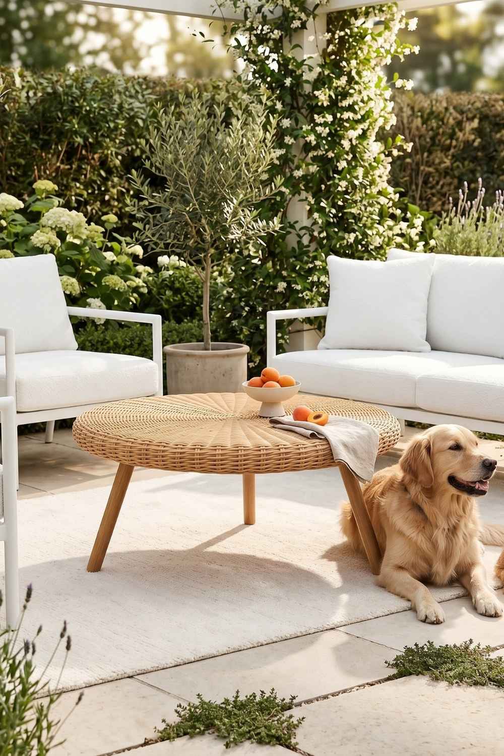 Premium Rattan Orta Sehpa - 6