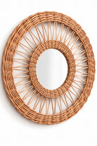 Duvar Aynası | El Yapımı Premium Rattan Ayna - 0