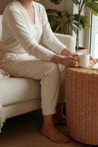 Premium Rattan Sehpa & Puff - 6