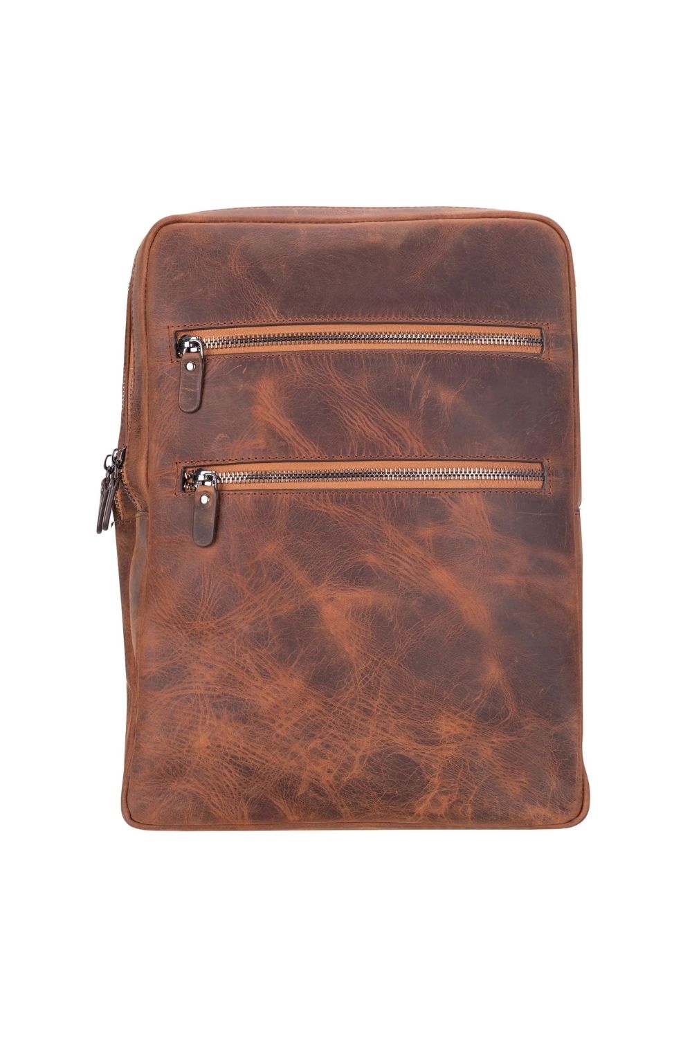 Atelier Heritage Saddle Hakiki Deri Laptop Sırt Çantası – 16” Uyumlu - 0