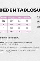 Yüksek Bel Çizgili Kargo Cep Kira Pantolon Gri - 6