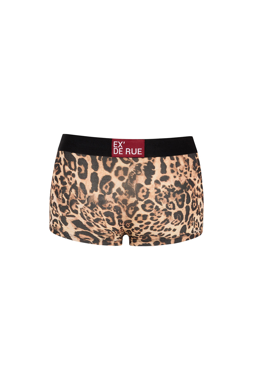 Leopar Desenli Pamuklu Boxer - 0