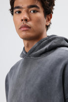 Oversize Nakış Detaylı Hoodie - 2