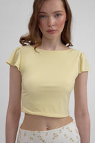 Destina Bluz Pastel Sarı - 4