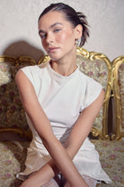 Lulu Elbise - Ekru - 8