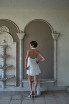 Waltz Payetli Elbise - Beyaz - 2