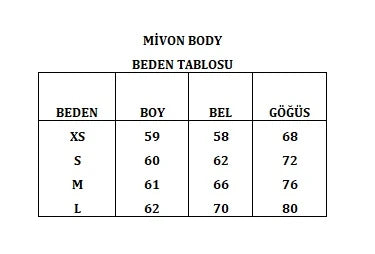 Mivon Uzun Kollu Body - 4