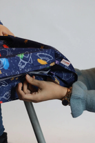 Minik Astronotlar Uzun Kollu Mama Sandalyesi Önlüğü - 2