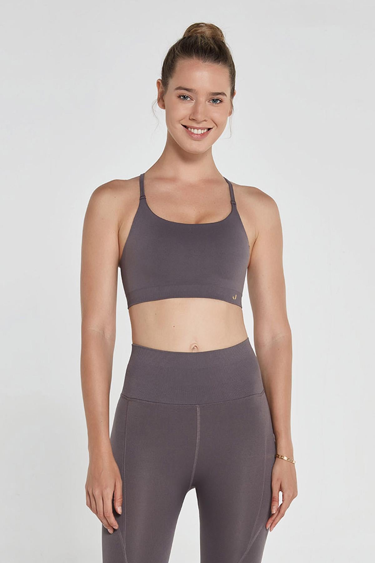 Pine Ayarlanabilir İnce Askılı Bralet - Vizon - 0