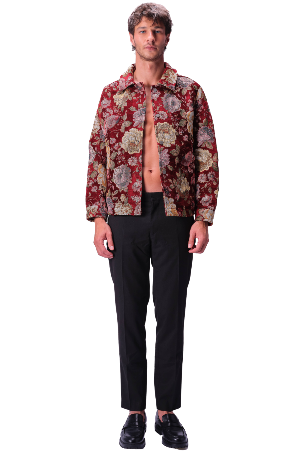 Burgundiya - Bordo Oversize Ceket - 0