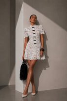 Limited Edition Celeste Lace Mini Elbise - 2