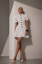 Limited Edition Celeste Lace Mini Elbise - 4