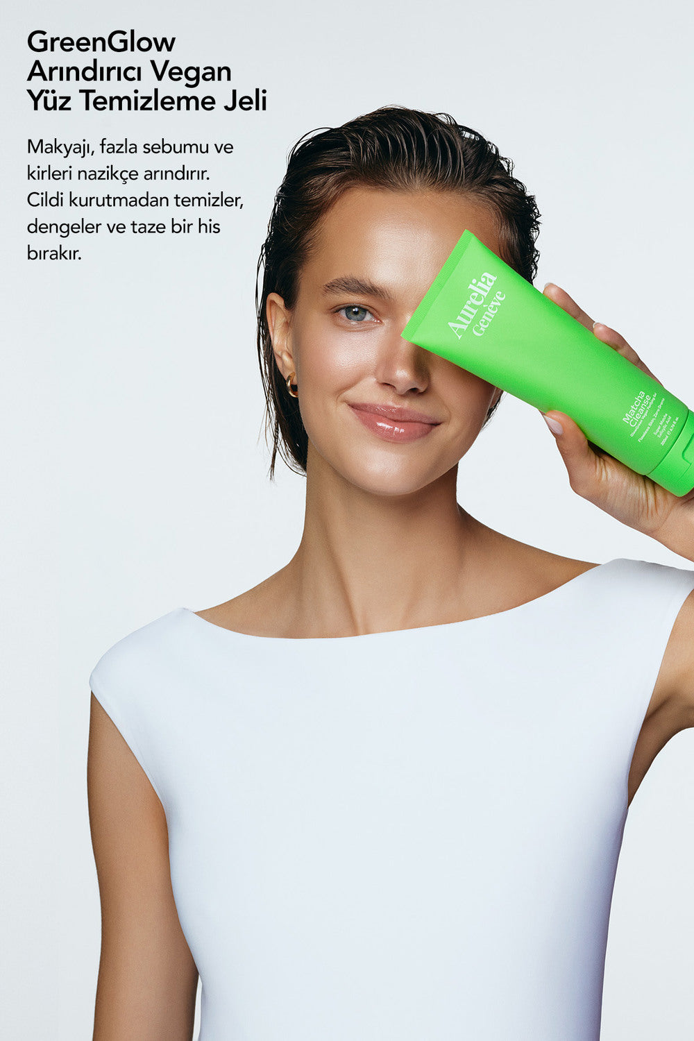 Aurelia Geneve Matcha Cleanse Yüz Temizleme Jeli - 200 ml - 3