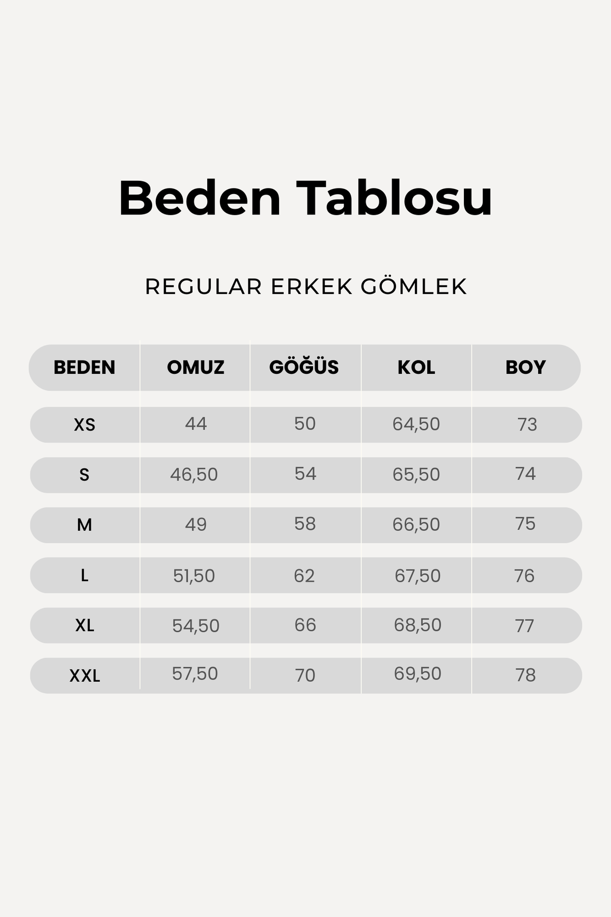 Regular Fit Erkek Gömlek, Krem - 5