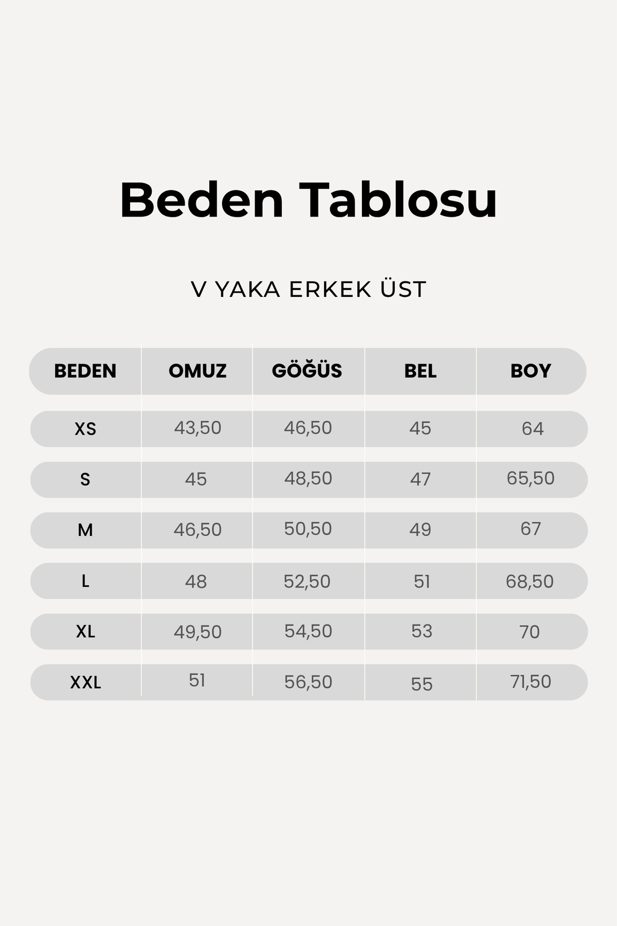 V Yaka Uzun Kollu Erkek Tişört, Haki - 4