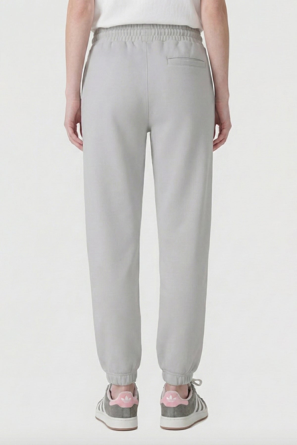 Kadın Jogger Eşofman Altı, Taş - 3