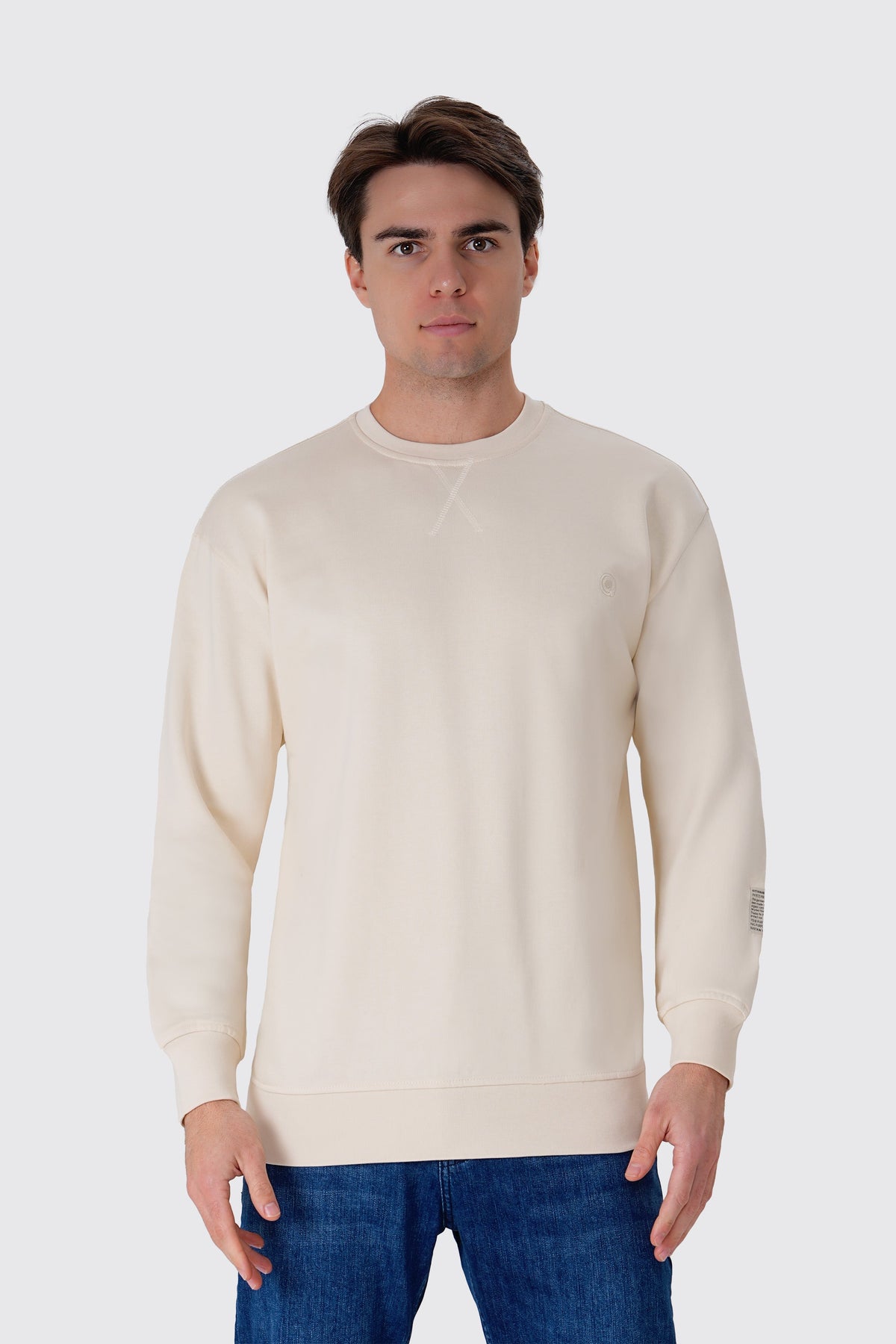 Regular Fit Logo Nakışlı Sweatshirt - 2
