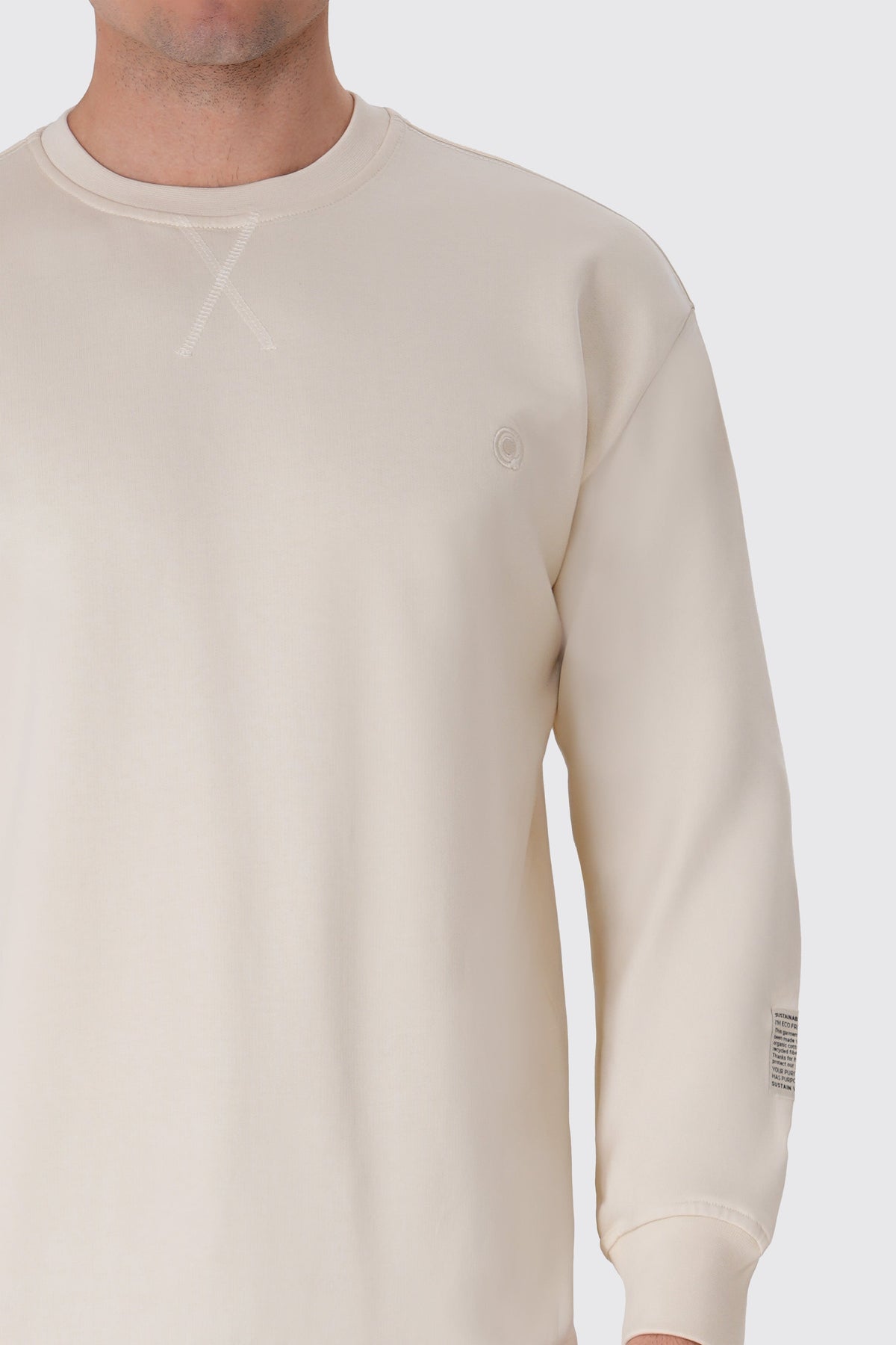 Regular Fit Logo Nakışlı Sweatshirt - 3