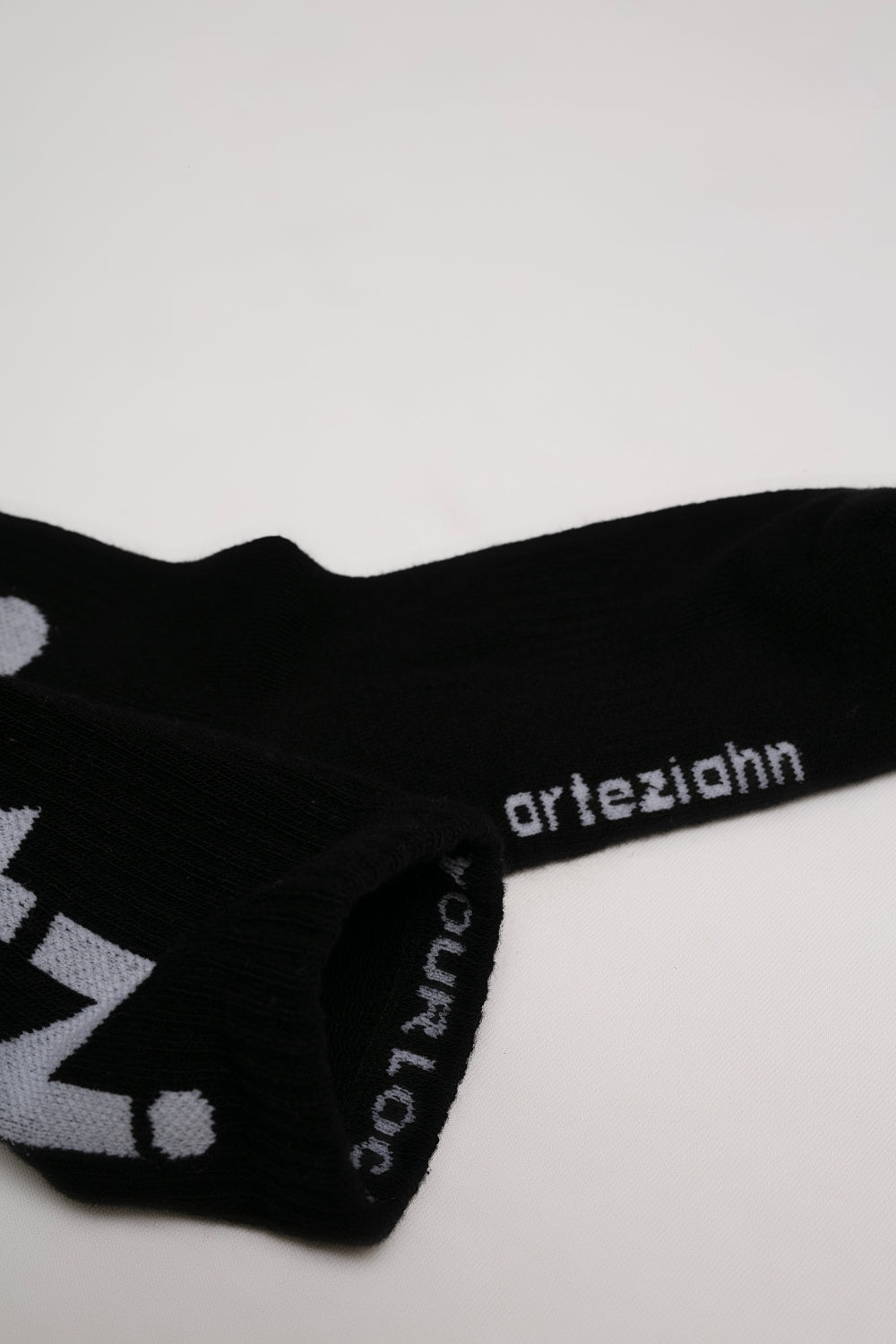 Essentials Black & White Lifestyle & Spor Havlu Taban Organik Pamuklu 2'li Çorap Seti - 4